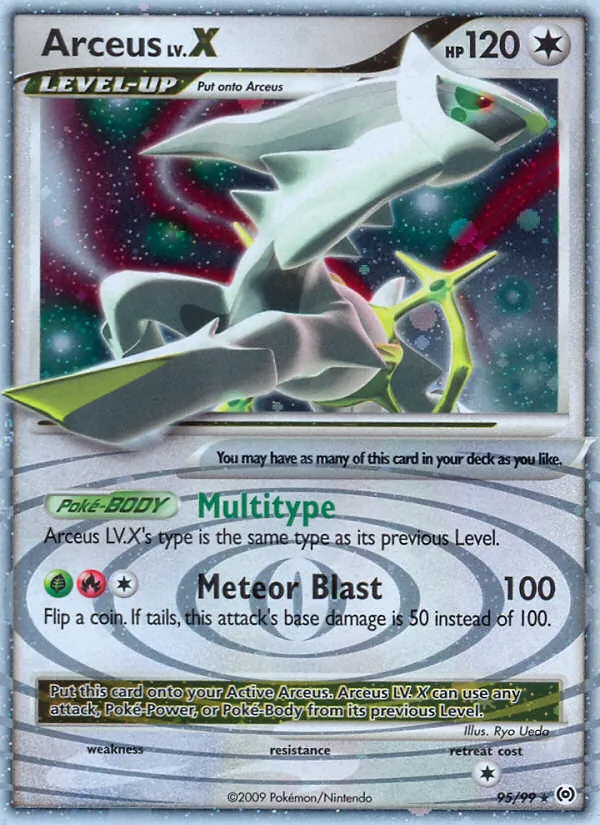 Arceus LV.X — Arceus 95