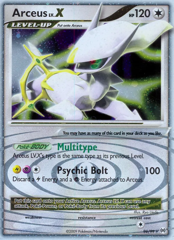 Arceus LV.X — Arceus 96