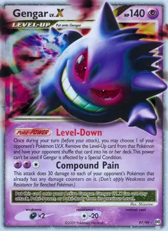 Gengar LV.X — Arceus 97