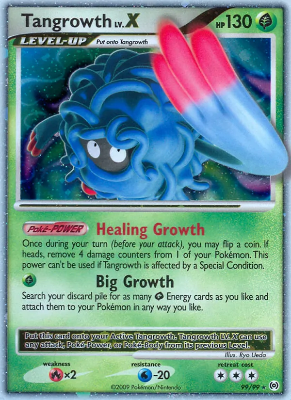 Tangrowth LV.X — Arceus 99