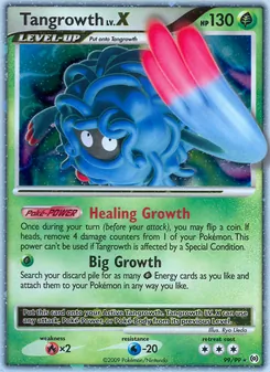 Tangrowth LV.X — Arceus 99