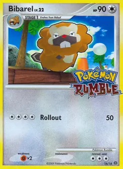 Bibarel — Pokémon Rumble 16