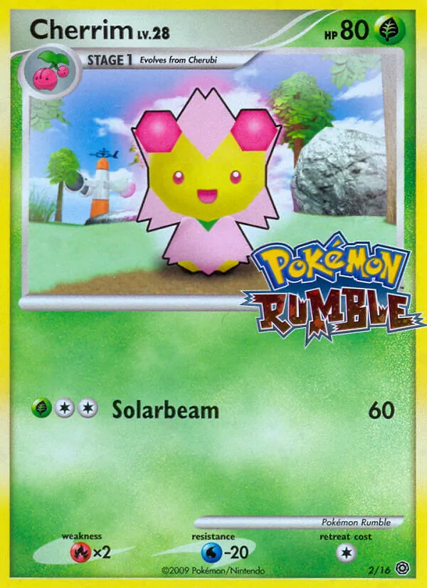 Cherrim — Pokémon Rumble 2