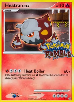 Heatran — Pokémon Rumble 4