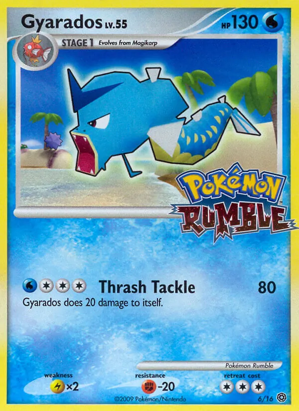 Gyarados — Pokémon Rumble 6