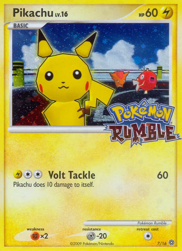Pikachu — Pokémon Rumble 7
