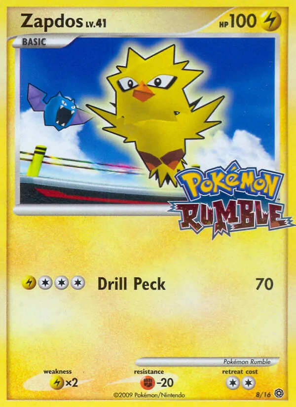 Zapdos — Pokémon Rumble 8