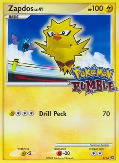 Zapdos — Pokémon Rumble 8