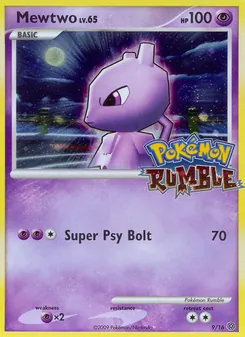 Mewtwo — Pokémon Rumble 9