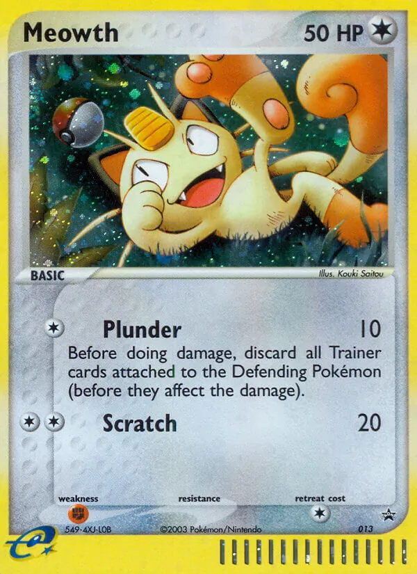 Meowth — Nintendo Black Star Promos 13