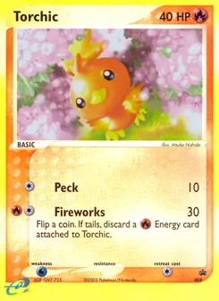 Torchic — Nintendo Black Star Promos 8
