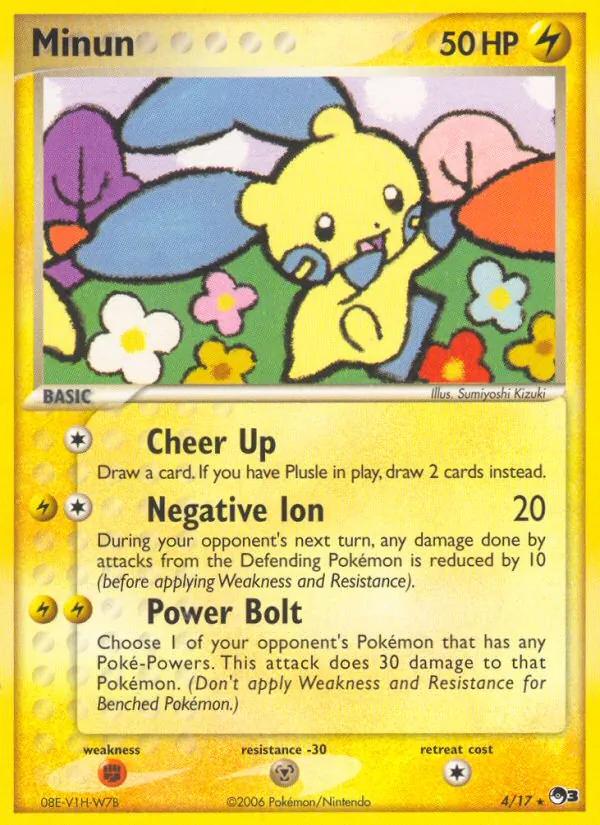Minun — POP Series 3 4