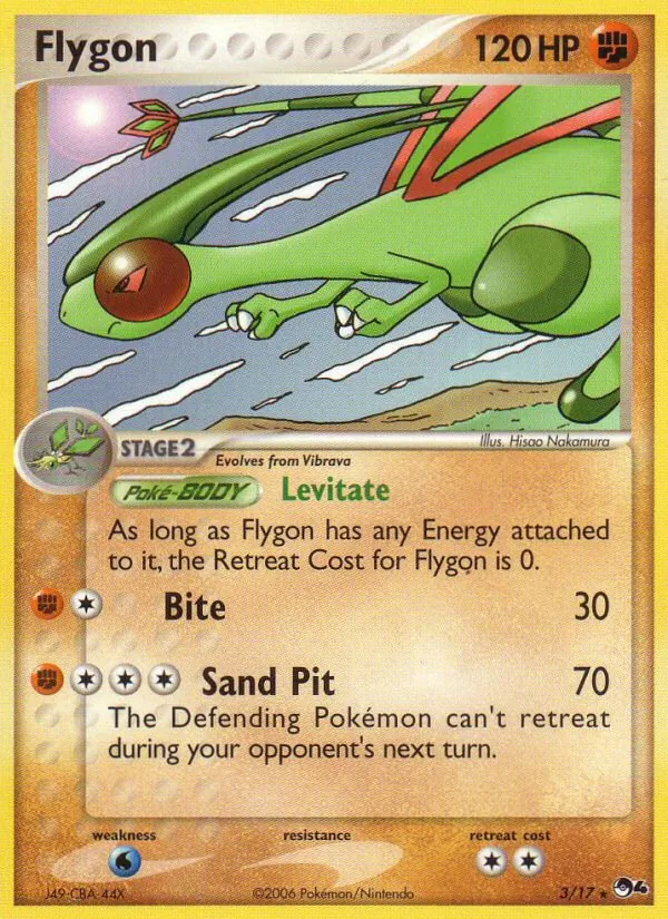 Flygon — POP Series 4 3