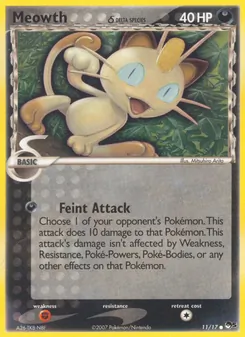Meowth δ — POP Series 5 11