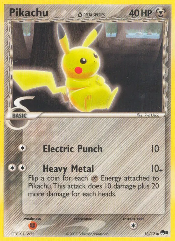 Pikachu δ — POP Series 5 13