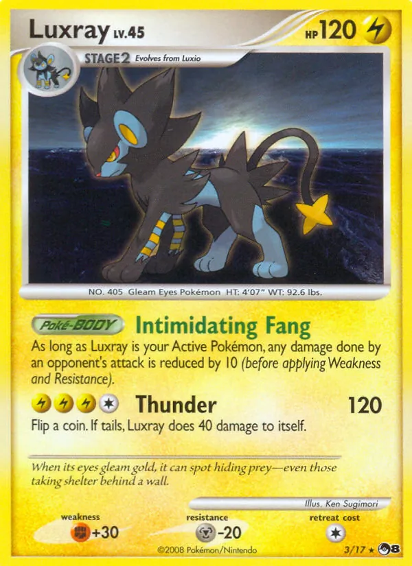 Luxray — POP Series 8 3