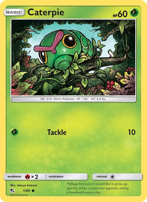 Caterpie — Destinos Ocultos 1