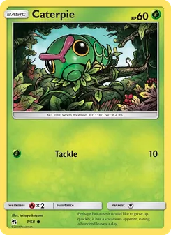 Caterpie — Destinos Ocultos 1