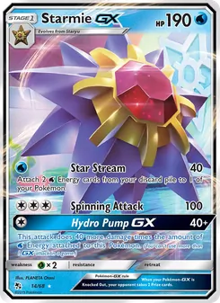 Starmie GX — Destinos Ocultos 14