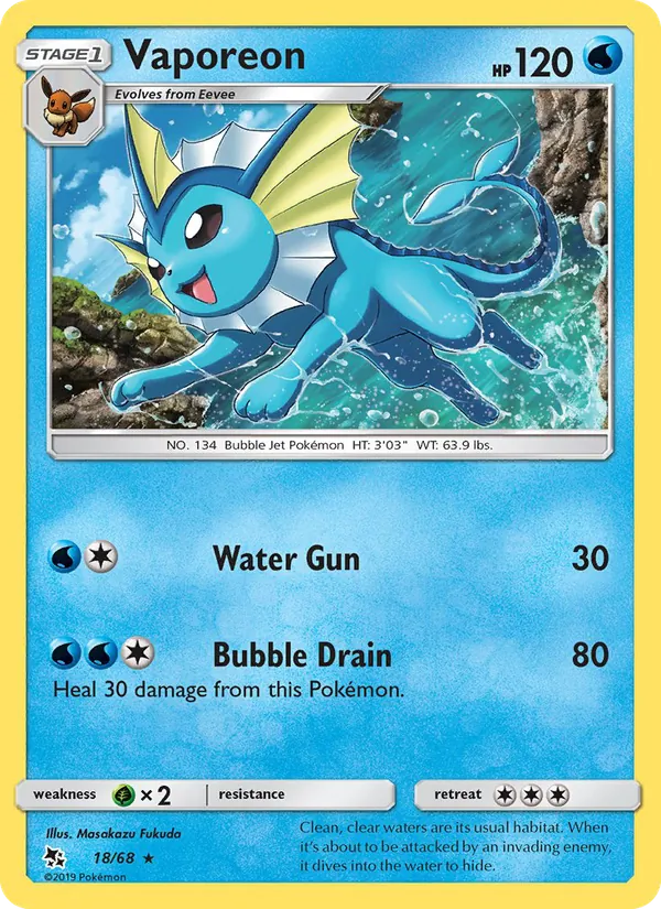 Vaporeon — Destinos Ocultos 18