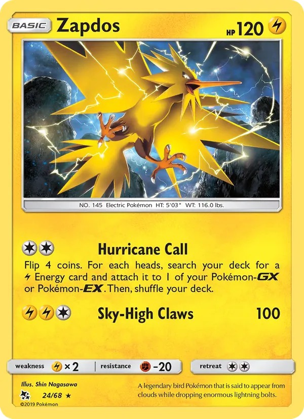 Zapdos — Destinos Ocultos 24