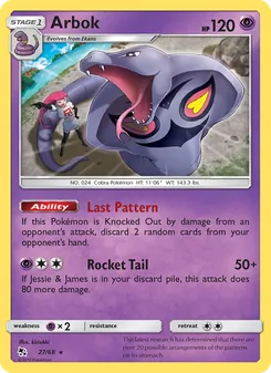 Arbok — Destinos Ocultos 27