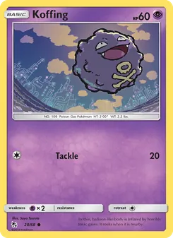 Koffing — Destinos Ocultos 28