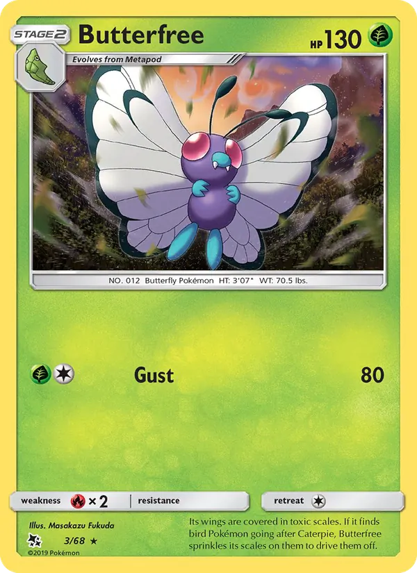 Butterfree — Destinos Ocultos 3