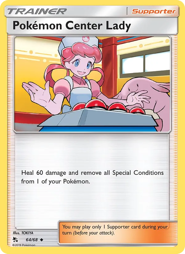 Dama do Centro Pokémon — Destinos Ocultos 64