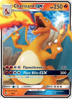 Charizard GX — Destinos Ocultos 9