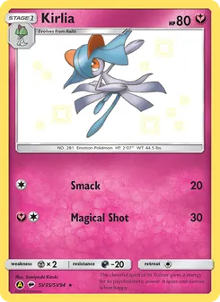 Kirlia — Destinos Ocultos Cofre Brilhante SV35