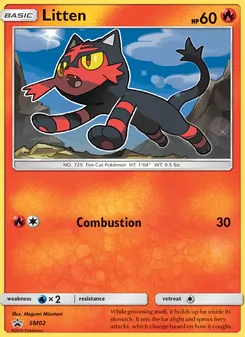 Litten — Sol e Lua Promos SM02