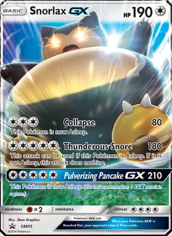Snorlax GX — Sol e Lua Promos SM05