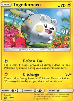 Togedemaru — Sol e Lua Promos SM09