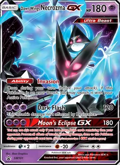 Necrozma Asas Alvorada GX — Sol e Lua Promos SM101
