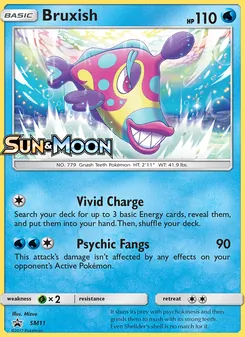 Bruxish — Sol e Lua Promos SM11