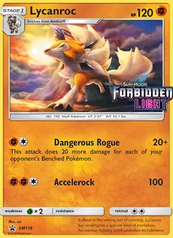 Lycanroc — Sol e Lua Promos SM118