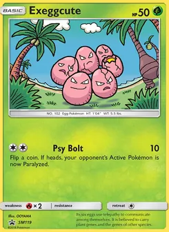 Exeggcute — Sol e Lua Promos SM119