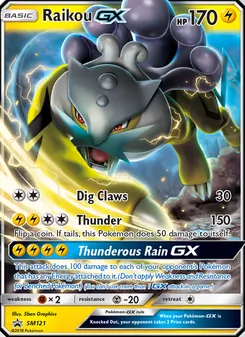 Raikou GX — Sol e Lua Promos SM121