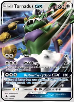 Tornadus GX — Sol e Lua Promos SM134