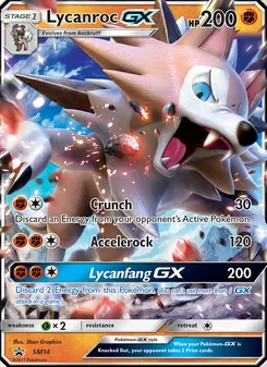 Lycanroc GX — Sol e Lua Promos SM14