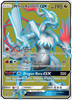 Kyurem Branco GX — Sol e Lua Promos SM141
