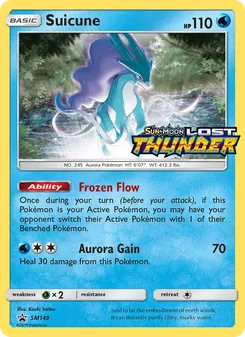 Suicune — Sol e Lua Promos SM149