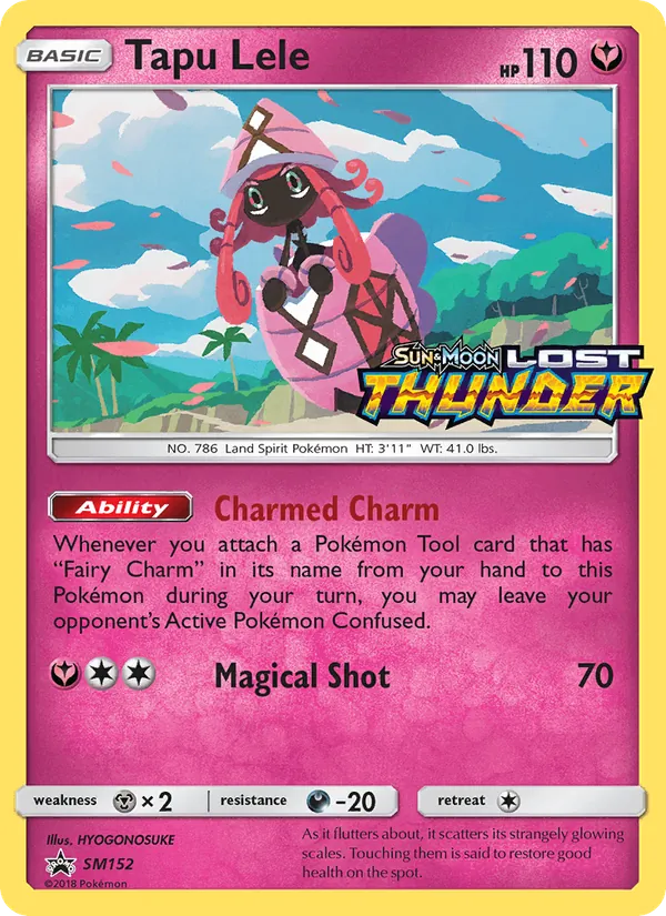 Tapu Lele — Sol e Lua Promos SM152