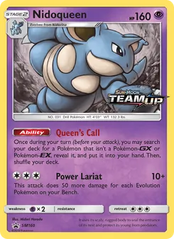 Nidoqueen — Sol e Lua Promos SM160