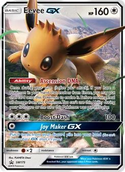 Eevee GX — Sol e Lua Promos SM175