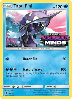 Tapu Fini — Sol e Lua Promos SM203