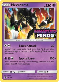 Necrozma — Sol e Lua Promos SM204