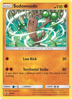 Sudowoodo — Sol e Lua Promos SM207