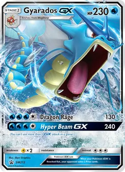 Gyarados GX — Sol e Lua Promos SM212